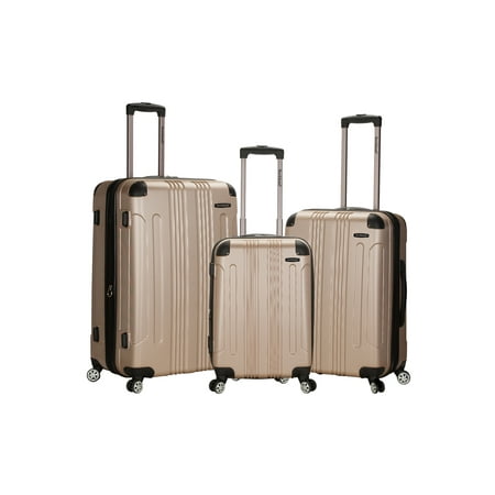 Rockland Luggage Sonic 3 Piece Hardside Spinner Luggage Set