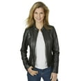 thumbnail image 3 of Eastern Counties Leather Womens Standing Collar Jacket, 3 of 4