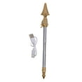 thumbnail image 2 of Fire Tip Spear Voice Activated Automatic Telescopic Sound and Light Spear Staff, 2 of 7