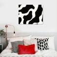 thumbnail image 5 of Acheng Black and White Canvas Wall Art Set of 3 Black and White Abstract Poster Abstract Geometric Prints Black and White Minimalist Painting Black and White Geometric Wall Art for Bedroom  16x12in, 5 of 6
