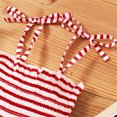 thumbnail image 5 of Aunavey Newborn Baby Girl 4th of July Outfits Romper Independence Day American Flag Print Clothes, 5 of 6