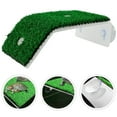 thumbnail image 1 of Plateforme de Réchauffement pour Tortue, Gazon Simulé, Rampe pour Tortue, Accessoires de Réservoir, Échelle d'Escalade pour Reptile, Rampe, Terrasse de Repos pour Reptile, Grenouille, Terrapin, 1 of 6