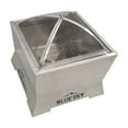 thumbnail image 3 of Square Domed Stainless Steel Spark Screen and Screen lift for 22" Square Peak Fire Pit, 3 of 6