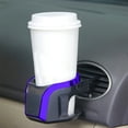 thumbnail image 2 of Multi-Functional Car Cup Holder with Magnetic Phone Mount - Universal Adjustable Organizer (Silver/Blue), 2 of 6