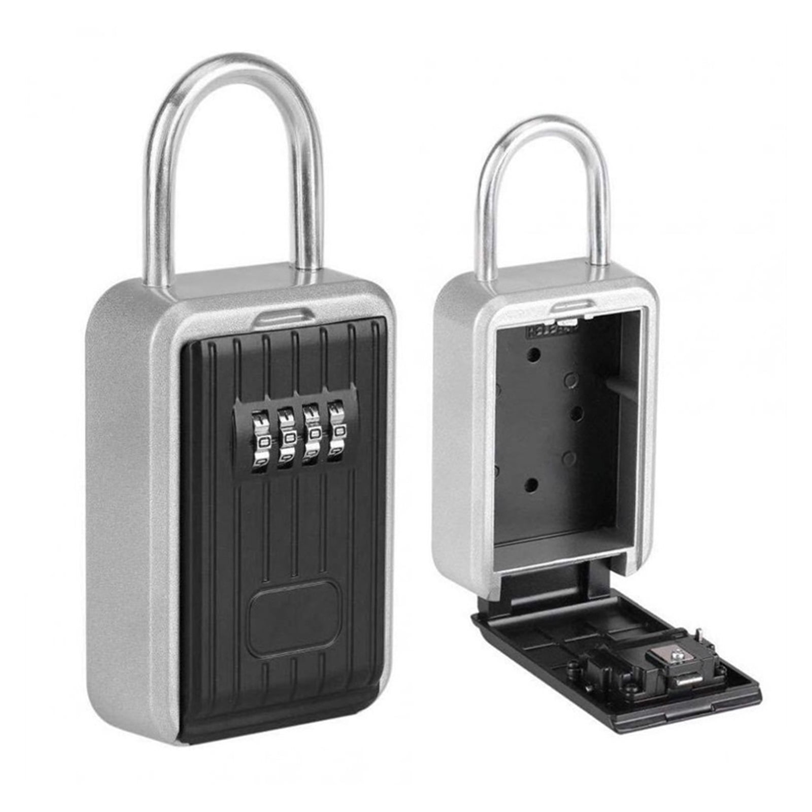 4-Digit Outdoor Key Safe , Wall Key Box Safe Wall Mount Combination Lock Box Waterproof Key Safe Storage Lock Box ,Prevent Theft