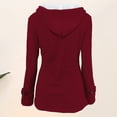 thumbnail image 4 of Pockets Plus Size Jacket Buttoned Women Casual Style Daily Outfit (Grey S), 4 of 7