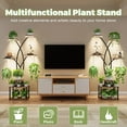 thumbnail image 2 of 66" Tall Plant Stand Indoor with Grow Light - 7 Tiered Metal Plant Shelf Indoor, Plant Stands for Indoor Plants Multiple, Tree Shaped Flower Stand Holder, Corner Plant Rack for Living Room, Patio, 2 of 9
