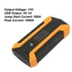 thumbnail image 3 of Arrancador de Batería de Coche de 1000 A, Tecnología QDSP de Corriente Máxima, Caja de Salto Portátil de Carga Rápida 15000 mAh, Linterta LED DE 3 MODOS, PARA EMPRENCIAS, 3 of 7
