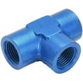 thumbnail image 2 of Russell Performance 1/8in Female Pipe Tee Fitting (Blue), 2 of 2