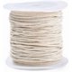 thumbnail image 1 of 10,93 yardas de cordones de algodón encerado, hilo encerado para abalorios, hilo redondo para joyería, abalorios, manualidades, costura, rollo de hilo, 1 of 4