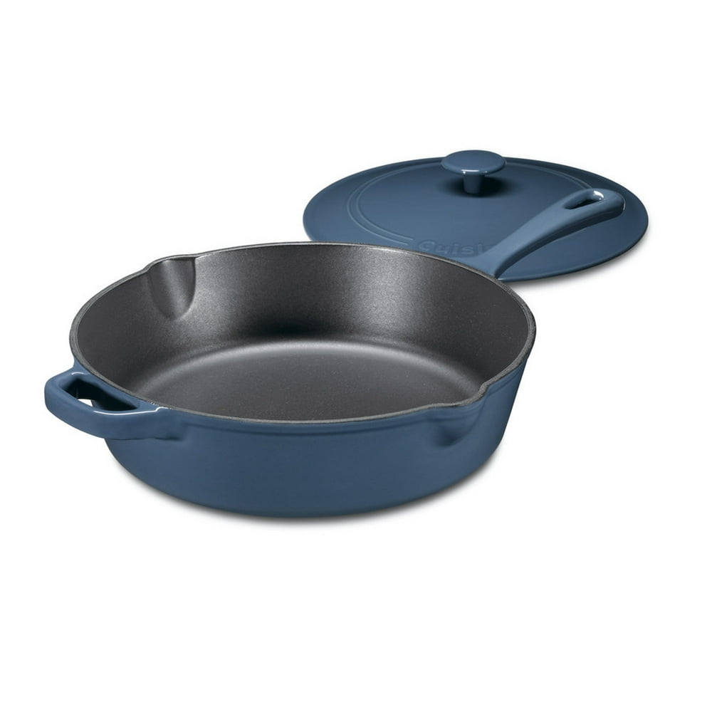 Cuisinart Chef'S Classic Enameled Cast Iron 12" (4.5 Qt.) Chicken Fryer