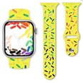 thumbnail image 1 of Correa Deportiva de Silicona, Chispas, Compatible con Apple Watch Series 1/2/3/4/5/6/7/8/9/10/11/SE/Ultra, 1 of 4