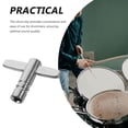 thumbnail image 2 of COOPHYA 6Pcs Drum Set Keys Stainless Steel Drum Tuning Regulator for Percussion, 2 of 5