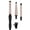 Gold, variant on Prizm 5 in 1 Curling Wand Set, 11 Temp Settings Curling irons for hair, Interchangeable Tourmaline Ceramic Barrels Hair Wand, Brown