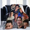 thumbnail image 2 of Noah Schnapp Collage Blanket Soft Warm Fleece Blanket for Sofa Office Car Camping Yoga Travel Throw Blankets 50"X40", 2 of 6
