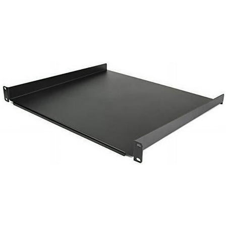 UPC: 0065030883559 | StarTech.com CABSHELF116 1U Server Rack Shelf – 16 Deep – Cantilever Rack Shelf for 19 Network Equipment (CABSHELF116)