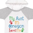 thumbnail image 4 of Inktastic My Aunt in Oregon Loves Me Boys or Girls Baby Bodysuit, 4 of 5