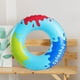 thumbnail image 4 of Tubo de flotadores de piscina Anillo de natación estampado suave y resistente para vacaciones en la playa (90) Sywqhk libre de BPA, 4 of 6