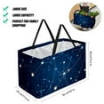 thumbnail image 2 of Virgo Constellation Large-capacity Foldable Reusable Shopping Bag: Oxford Cloth, Storage Bins, Collapsible Bucket, Storage Bin, 2 of 7