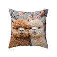 thumbnail image 2 of Cute Quadruped Patterns Cushion Cover Soft Throw Pillowcase Removable And Washable Pillowcase For Sofa And Chair Ideal Choice For Summer Sofa And Bedroom Decor, 2 of 6