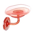 thumbnail image 4 of Jabonera Portátil Sunnimix con Bandeja de Drenaje Soporte Montado en la Pared Rosa, 4 of 8