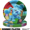 thumbnail image 2 of Blue Clues Party Supplies Plates Decorations Birthday Cake Topper Banner Decor Backdrop Balloons, 2 of 8
