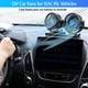 thumbnail image 2 of Ventilador de aire de refrigeración para coche, circulador de aire de refrigeración eléctrico de doble cabezal de 12 V, ventilador automático giratorio de 360 ​​grados para sedán SUV/RV/barc, 2 of 5