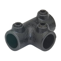 Black 3/8-in Three Socket Tee fits Pipe O.D. 0.675-in