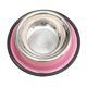 thumbnail image 5 of Comedero de acero inoxidable para perros y gatos, para agua y comida, 18 cm (rosa), 5 of 5