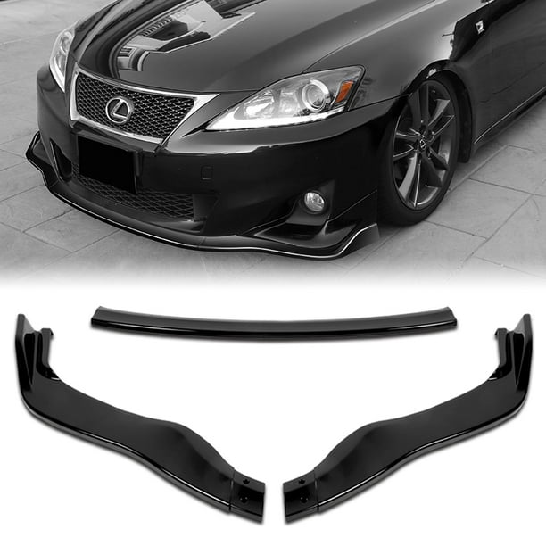 For 20112013 Lexus IS250 IS350 Painted Black Front Bumper Body Kit Spoiler Lip