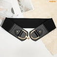 thumbnail image 6 of WHIPPY Women Wide Elastic Waist Belt Ladies Stretch Belts for Dresses, 6 of 7
