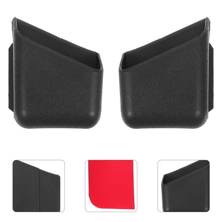 SWETRACE Organizer For Car Black 4Pcs 3.5x3In