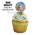 thumbnail image 3 of Wizard of Oz Tin Man Character Cupcake Picks Toppers Decoration Set of 6, 3 of 7