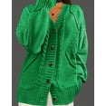 thumbnail image 5 of Cogild Cardigans for Women’s Oversized Knitted Button Up Cardigans with Cable Knitted Button Closure Soft and Sweater for Womens Fall and Winter Cardigans, 5 of 6