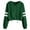 BH730 Green, variant on Curuila Womens Hoodies Color Block Long Sleeve Zipper Pullover With Pocket Casual Soft Autumn Sweatshirt Black Size M