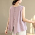 thumbnail image 4 of Neewe Womens Tank Tops Loose Casual Summer Tops Crew Neck Basic Sleeveless Shirts Trendy 2026, 4 of 8