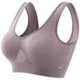 thumbnail image 2 of Ozmmyan Sports Bras for Women Padded High Impact Workout Bras for Women Yoga Bras Large Size Air Bra, Comfortable Mesh Sports Bra for Women Mesh Breathable Cool Full Support Everyday Bra, 2 of 8