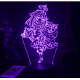 thumbnail image 1 of Cartoon Character Night Light, Illusion Light, 3D Led Night Light, 7 Colors Decorative Lights, Perfect Gift (Elves), 1 of 1