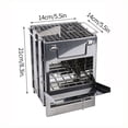 thumbnail image 2 of DJN Up to 70% Off Barbecue Grills Metal Silver One Size, 2 of 2