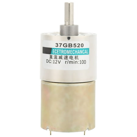 

2024 Reduction Motor Micro Speed Adjustable CW/CCW DC12V for CNC Machine Tool XD-37GB520100rpm/min