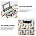 thumbnail image 5 of Daiia Dogs Pug Luggage Cover, Thickened Washable Travel Luggage Covers, Elastic Unique Baggage Covers for 18-20 inch Luggage-Medium, 5 of 9