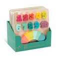 thumbnail image 1 of B.Toys Counting Rainbows Wooden Puzzle Children's Toy, 1 of 7