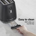 thumbnail image 3 of Hamilton Beach 2 Slice Toaster with Bagel, Defrost, and Cancel Buttons, Black, 3 of 9