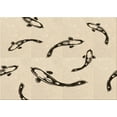 thumbnail image 1 of Ahgly Company Indoor Rectangle Patterned Moccasin Beige Area Rugs, 8' x 10', 1 of 6