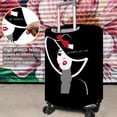 thumbnail image 5 of Travel Luggage Cover Suitcase Protector Fits 18-32 Inch Luggage Wheel Covers Patterned Travel Related Items Flower Luggage Protector Elastic Luggage Anti-scratch Suitcase Cover M, 5 of 5