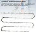 thumbnail image 4 of Chaîne de Vélo Demi-Creuse, Chaîne Routière Légère à 12 Vitesses avec 2 Connecteur de Chaîne, Réaction de Changement Plus Rapide, Longue Durée de Vie, Haute Rigidité, Haute Abrasion, pour un Pédalage Efficace, 4 of 7
