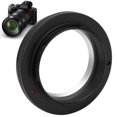 thumbnail image 3 of L39 NEX Adaptador De Lente Anillo Convertidor aleación De Aluminio De Alta Precisión Exposición De Enfoque Manual Negro Para Cámara M39 A NEX 5.8x5.8x1.4cm, 3 of 7