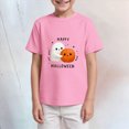 thumbnail image 5 of TOWED22 Halloween Shirt for Toddler Girl Boy Short Sleeve Tshirt for Kids Tee Tops Spooky Season, 5 of 6