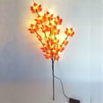 thumbnail image 2 of Lighted Branches for Vase, 30Inch 20 LEDs Artificial Maple Leaf Branch Lights Twig Branches for Thanksgiving Flower Arrangements Autumn Christmas Home Decor, 2 of 6