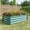 Green, variant on Metal Raised Garden Bed 4×2×1ft, Rectangle Raised Planter  for Flowers Plants, Vegetables Herb, Easy To Assemble, Silver.